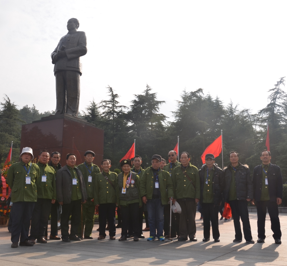 王覃+《红色老兵 》+摄影类+常德民盟